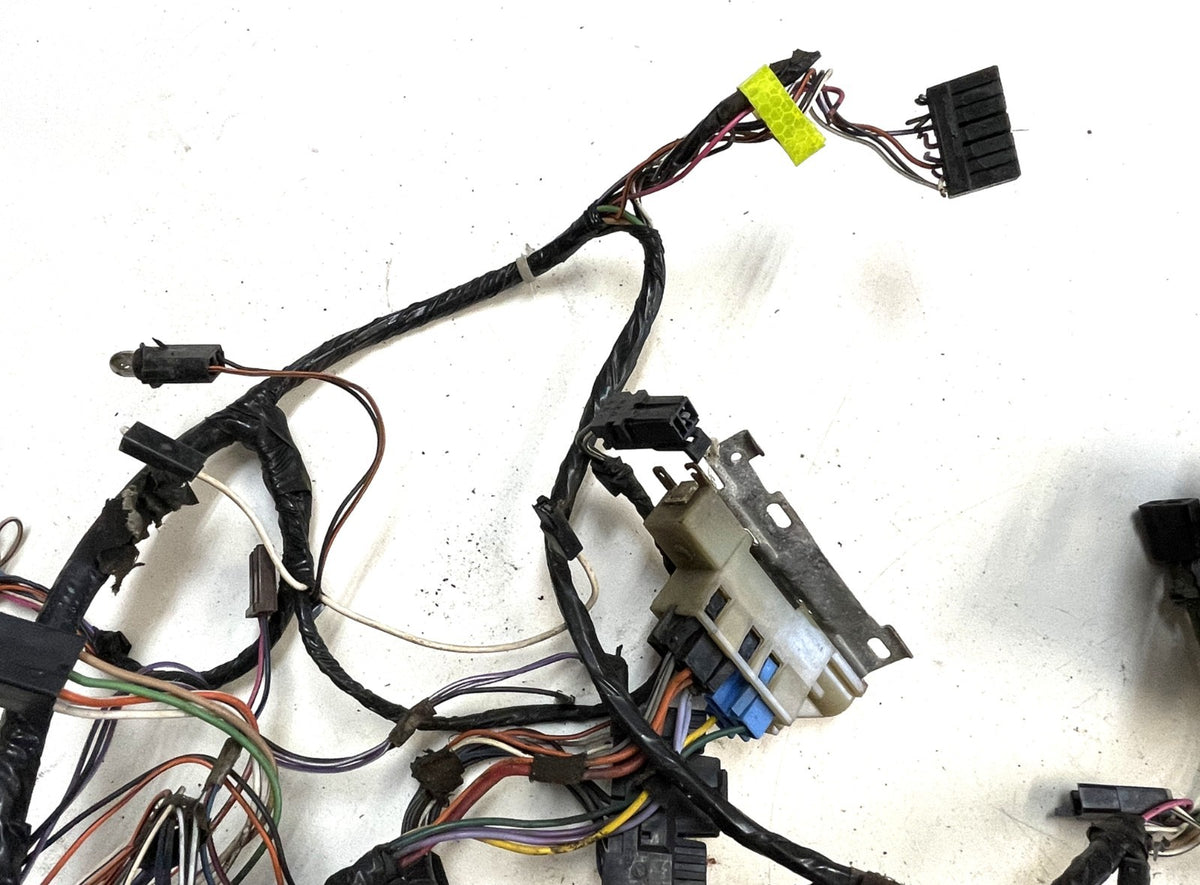 Jeep YJ Wrangler Dash wiring harness fits 87-90 wire fuse block gauges column