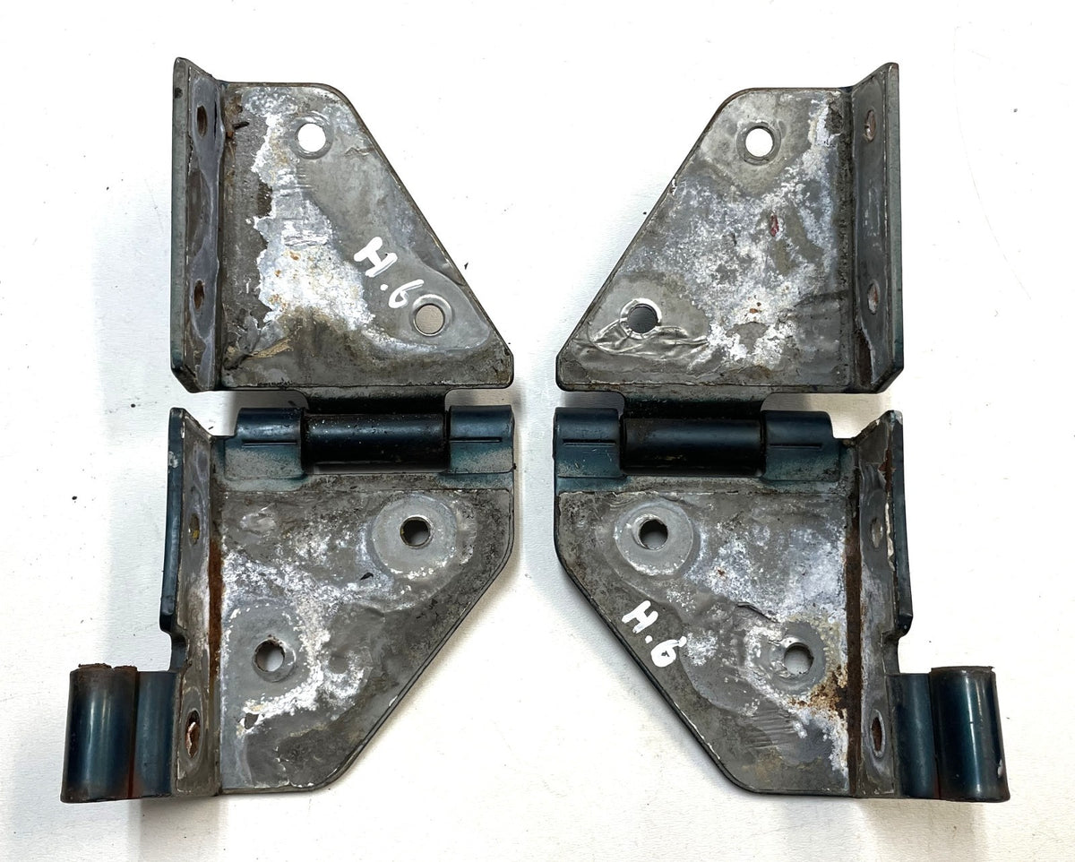 Jeep YJ Wrangler Windshield Hinges Driver Passenger Hinge 87-95 Emerald green