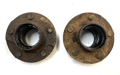 Jeep CJ5 drum brake bearing hub Dana 27  front axle (pair)
