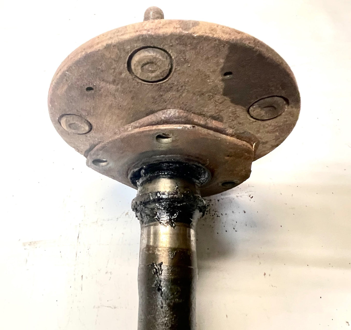 Jeep Quadratrac AMC 20 left rear axle shaft w/ hub fits 76-79 CJ7 Q-trac only