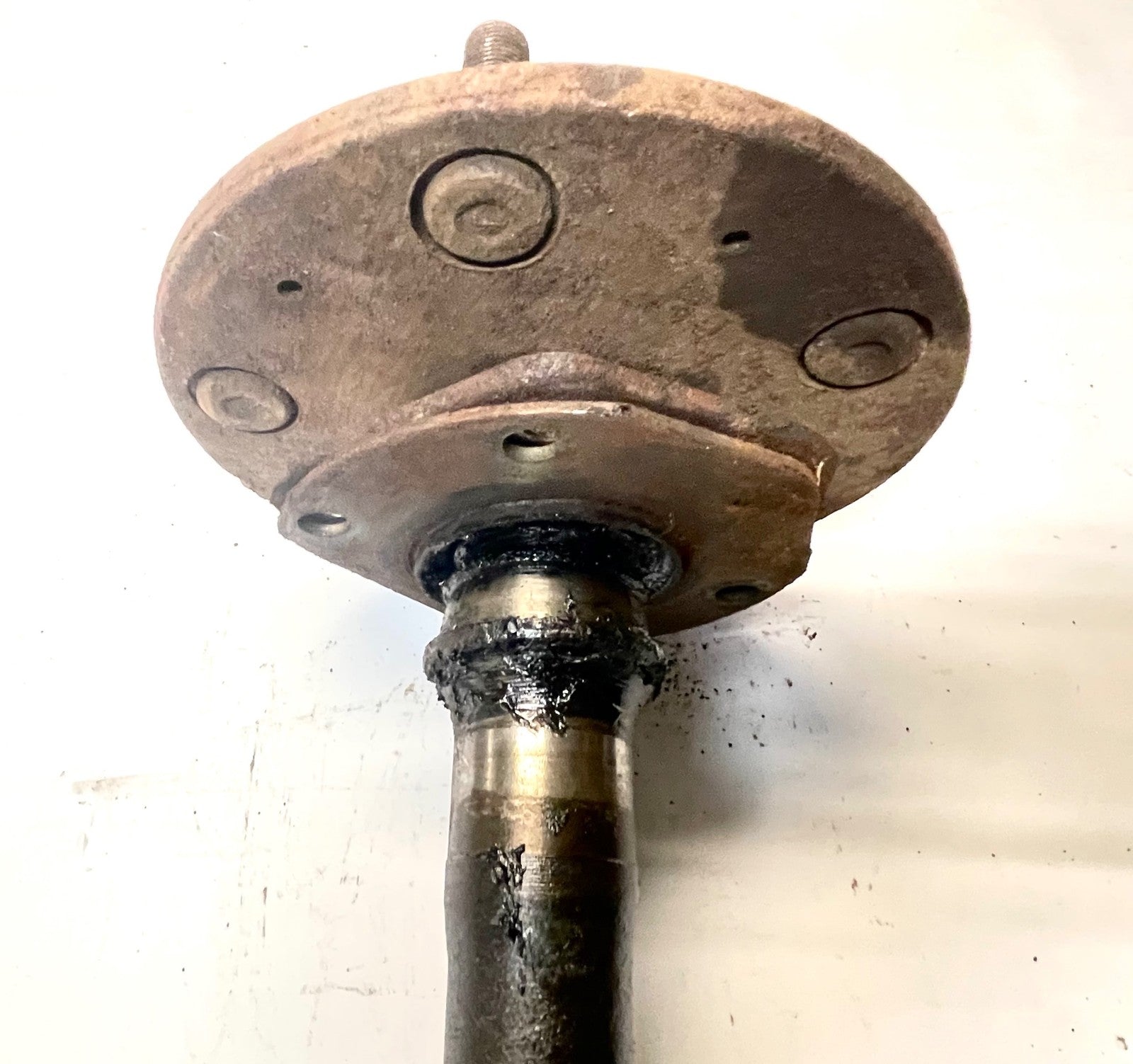 Jeep Quadratrac AMC 20 left rear axle shaft w/ hub fits 76-79 CJ7 Q-trac only