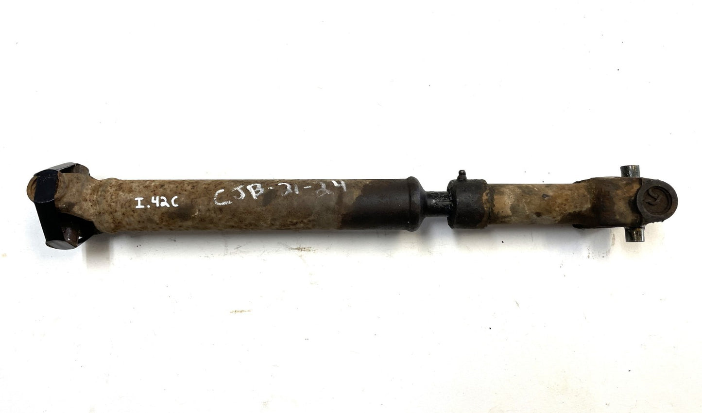Jeep CJ rear drive shaft 21"-24" back driveshaft CJ7 CJ5 READ AD FREE SHIP
