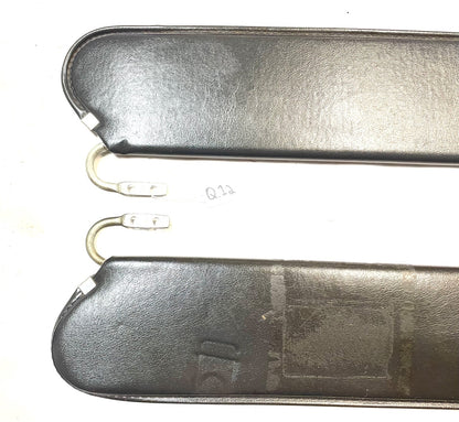 Jeep YJ factory dark gray sun visors grey 87-95 Wrangler FREE SHIPPING