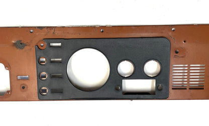 Jeep CJ gauge panel CJ5 CJ7 CJ8 metal dash board gauges 2 speaker grill
