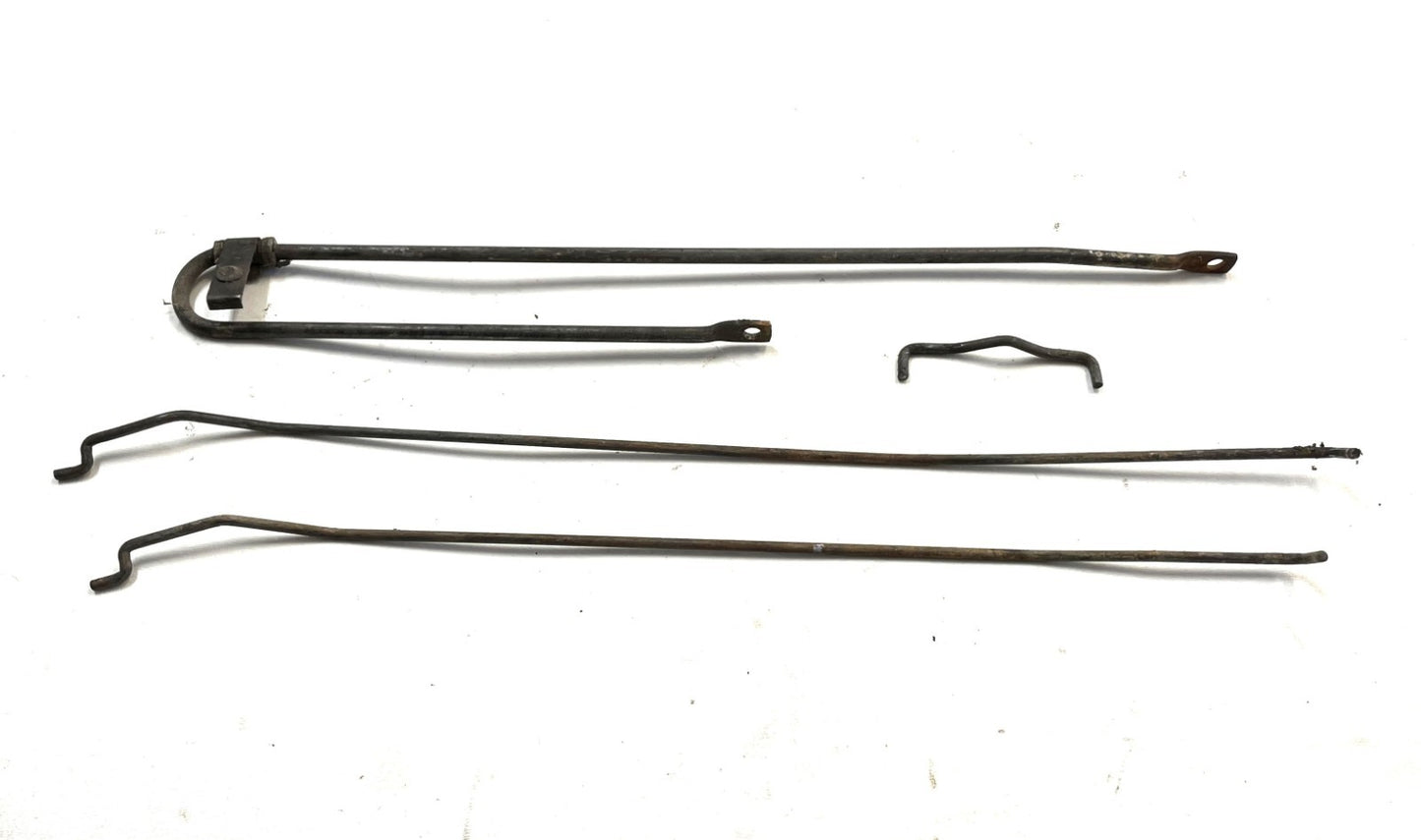 Jeep CJ7 YJ driver side left door rods handle striker lock Wrangler FREE SHIP