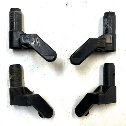 Jeep YJ Wrangler Soft top Bow Feet fits 87-95 FACTORY hardware only FREE SHIP