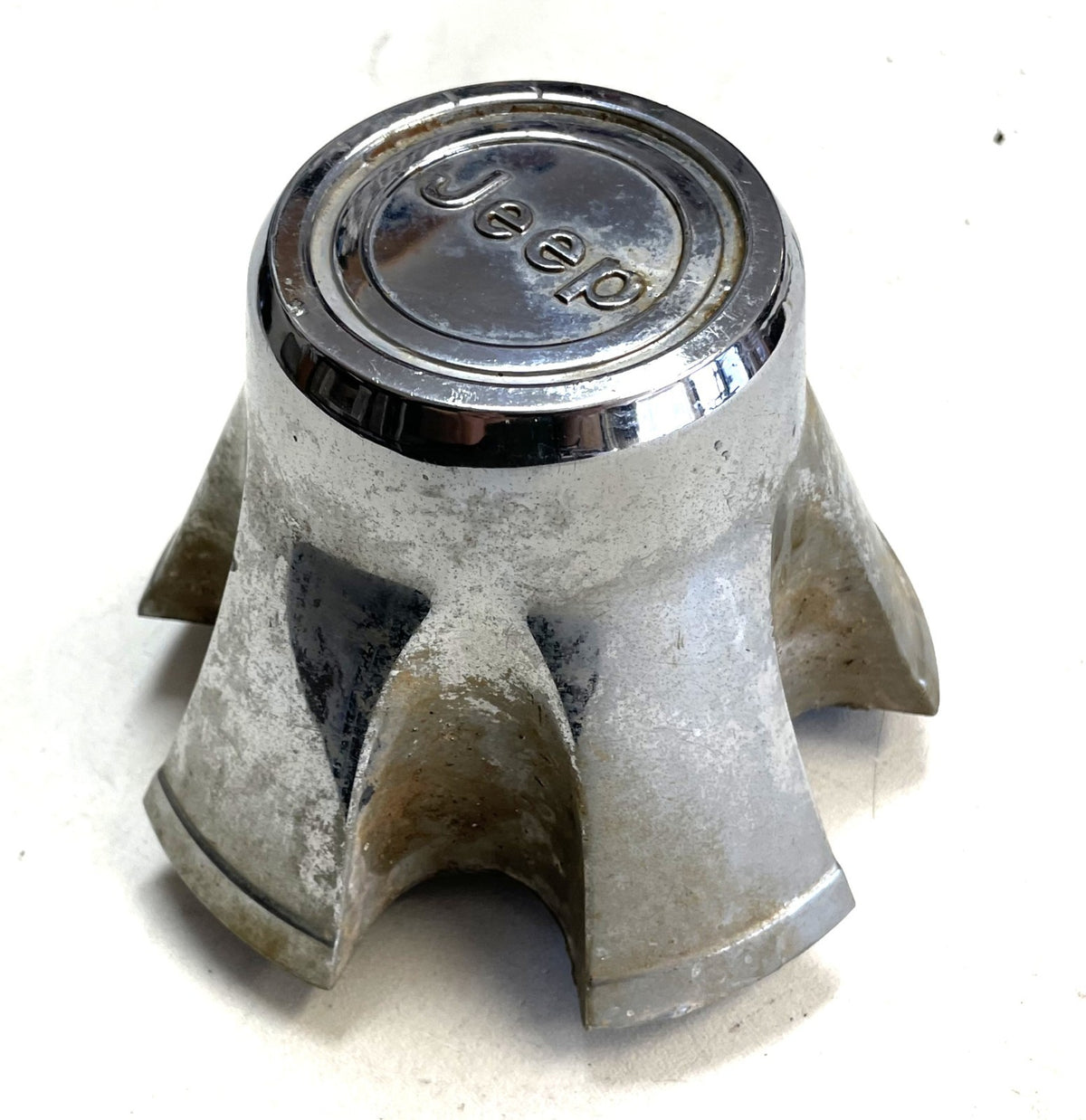 Jeep CJ Factory Chrome Back Wheel Center Cap CJ5 CJ7 CJ8 AMC Laredo