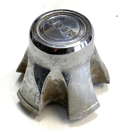 Jeep CJ Factory Chrome Back Wheel Center Cap CJ5 CJ7 CJ8 AMC Laredo
