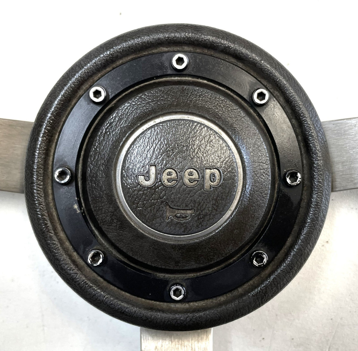 Jeep YJ Wrangler steering wheel CJ5 CJ7 CJ8 OE Factory black
