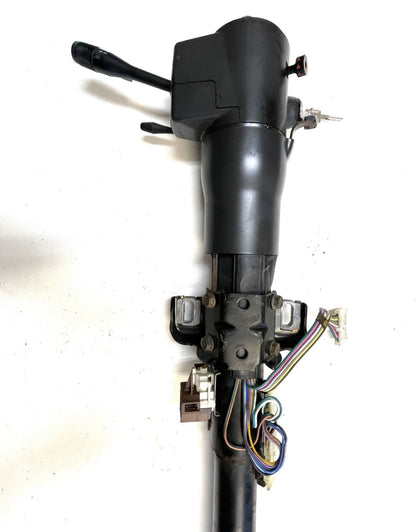 Jeep YJ Tilt Steering Column grey trim 87-95 Wrangler manual BOLT IN READY!
