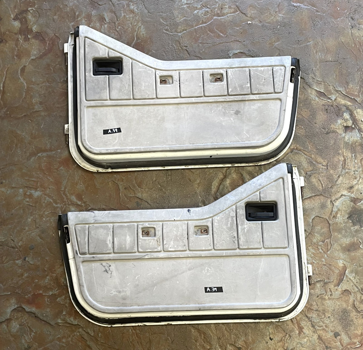 Jeep Half Doors YJ CJ7 Wrangler Factory Steel Door White READ AD!