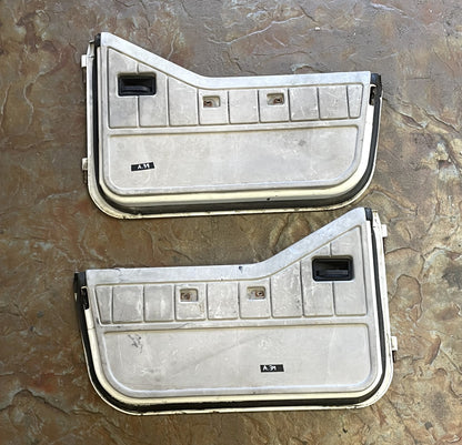 Jeep Half Doors YJ CJ7 Wrangler Factory Steel Door White READ AD!