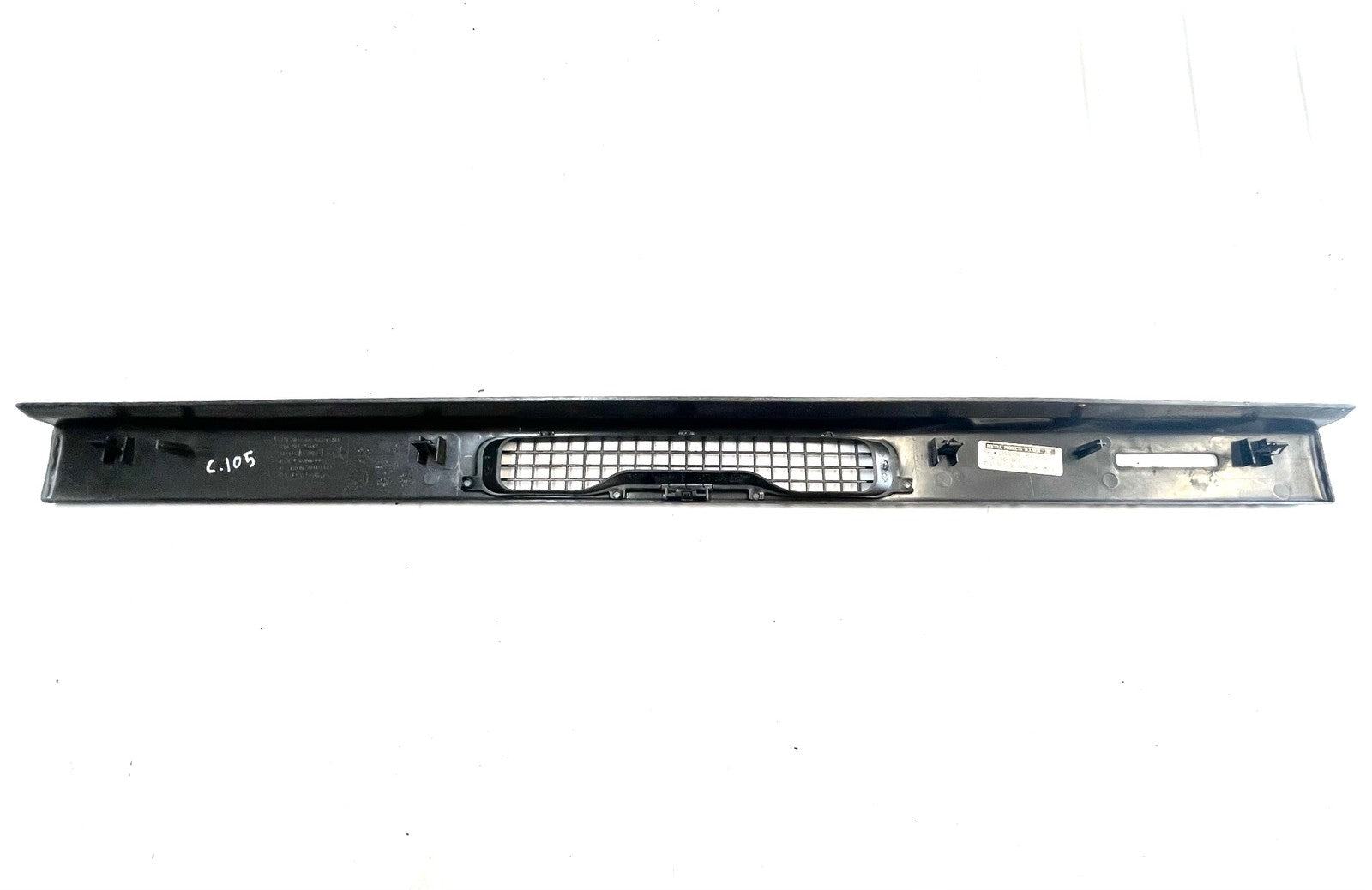 Jeep TJ Dash Trim Top Cover Defrost Vent Agate / Dark Grey Bezel 97-06 Wrangler