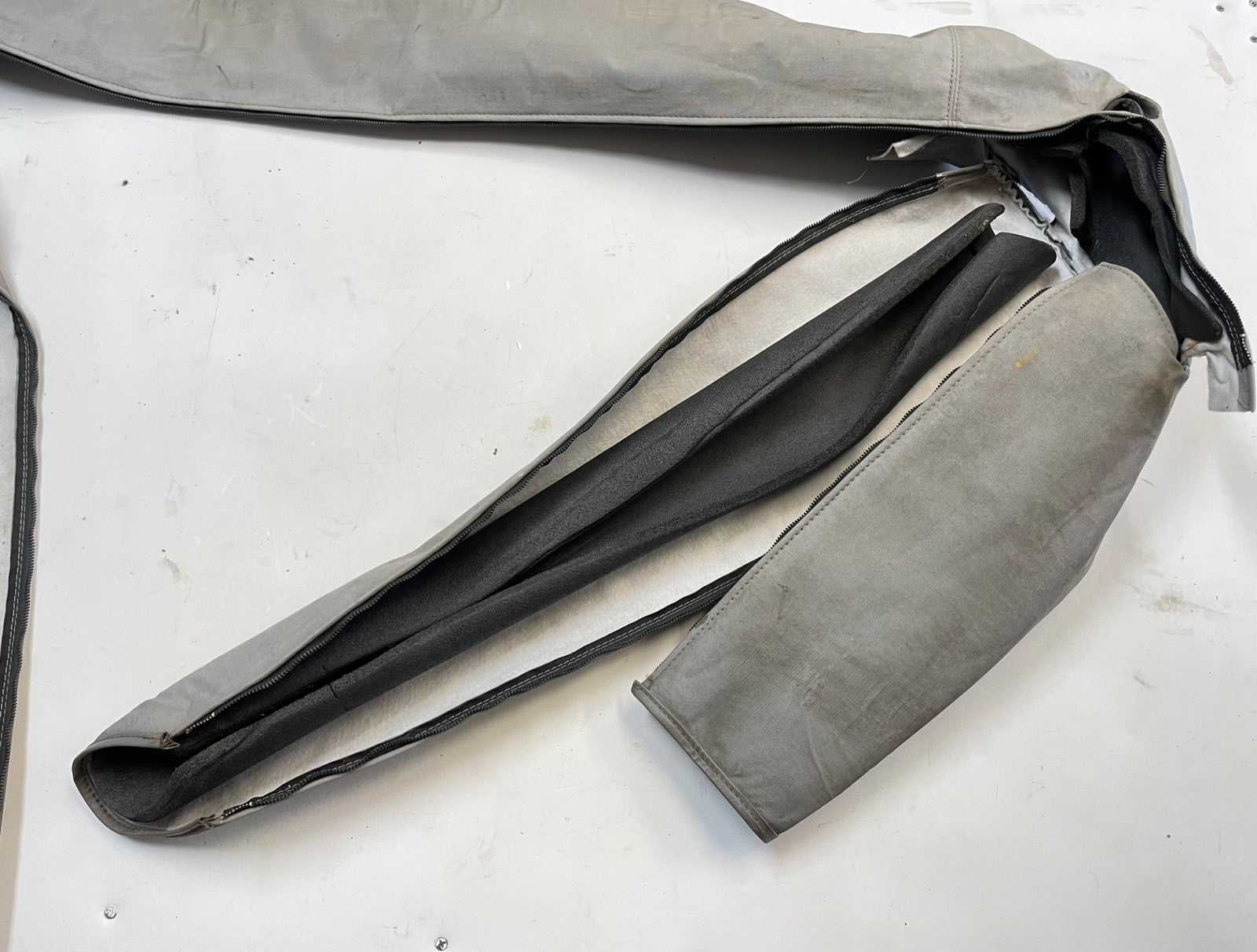 Jeep YJ roll bar padding fits 87-91 Wrangler grey gray FREE SHIPPING