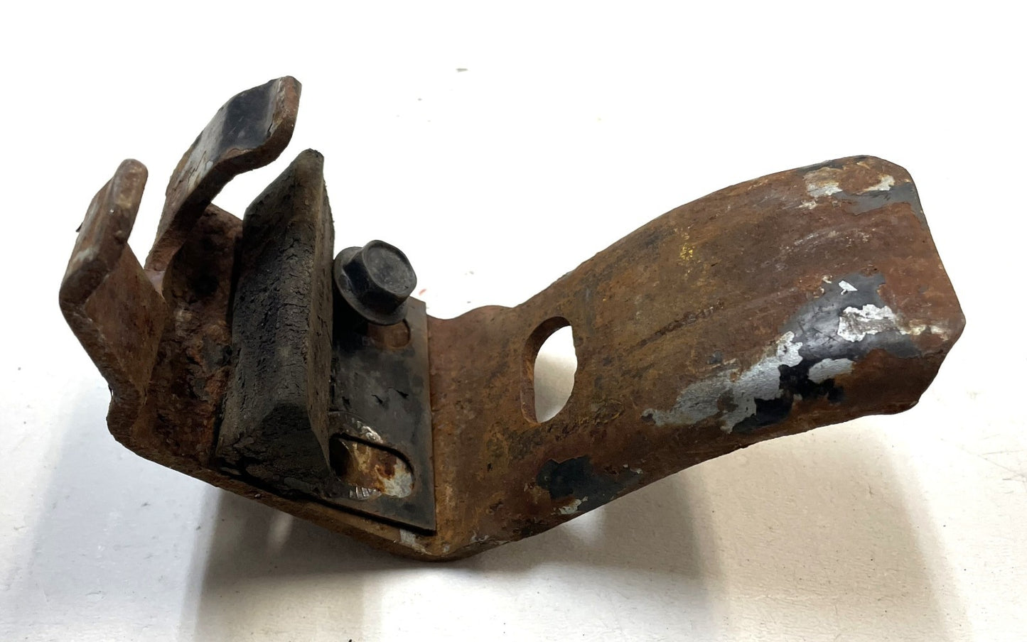 Jeep CJ spare tire rack latch bracket driver side CJ7 CJ8 factory carrier