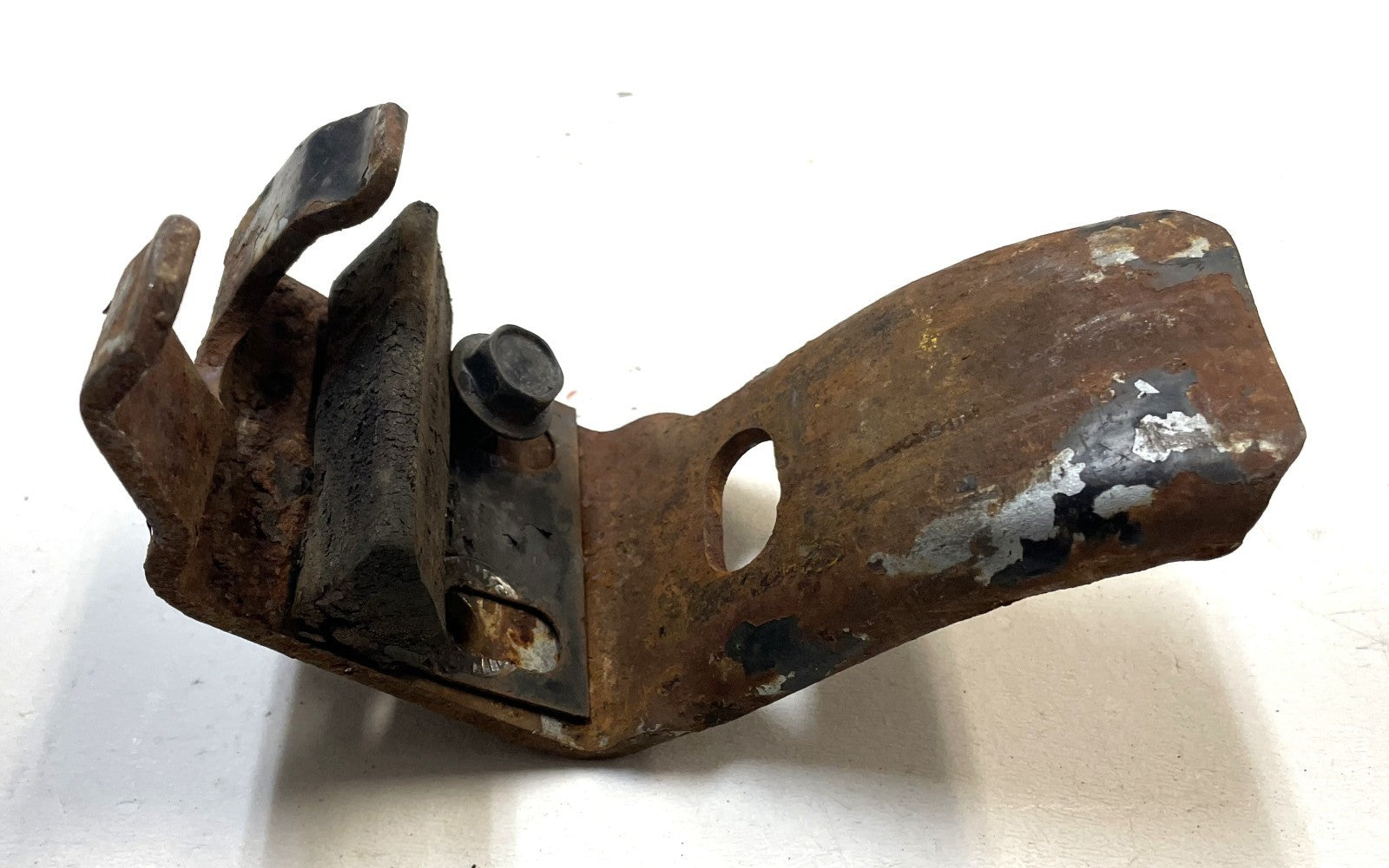 Jeep CJ spare tire rack latch bracket driver side CJ7 CJ8 factory carrier