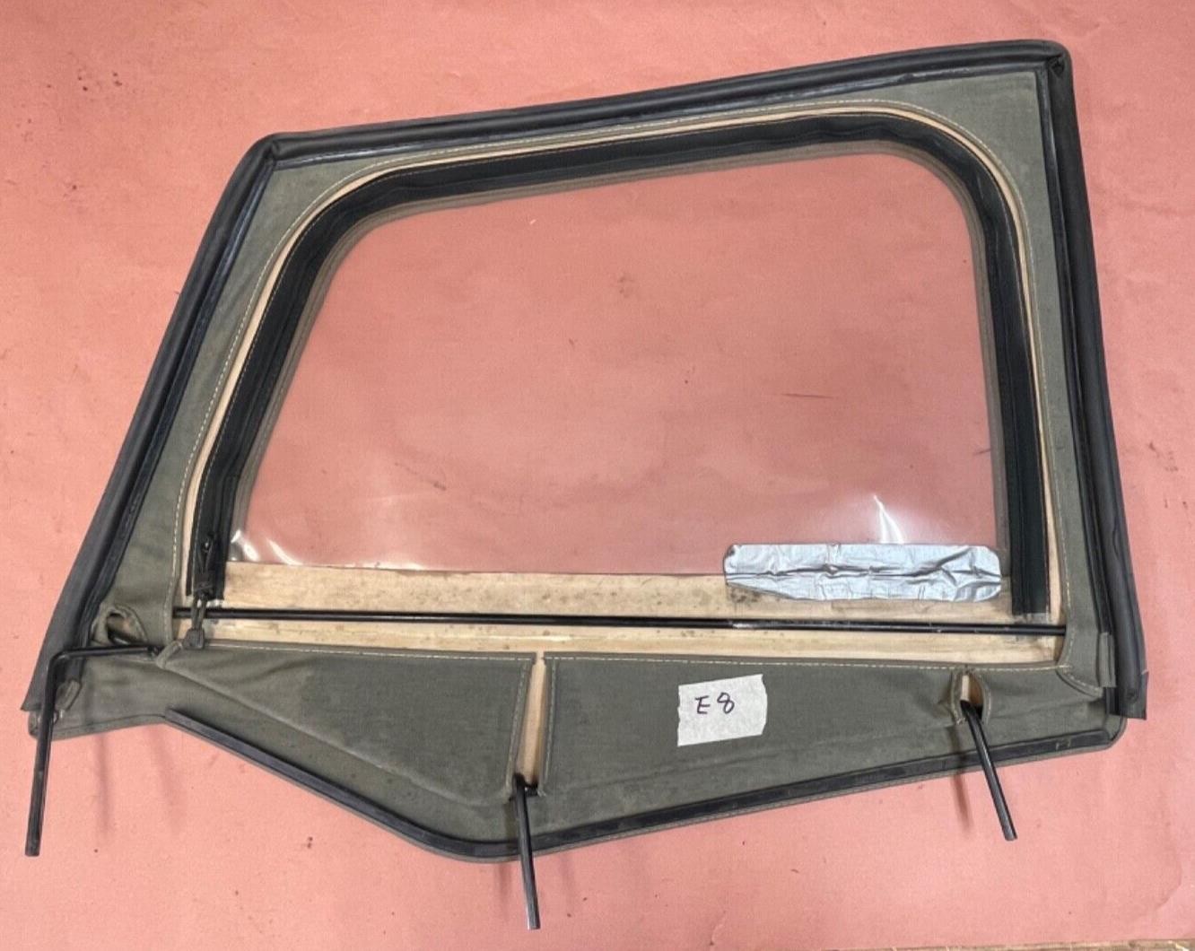Jeep YJ Wrangler Sahara Green Half Door Upper Passenger metal frame Factory
