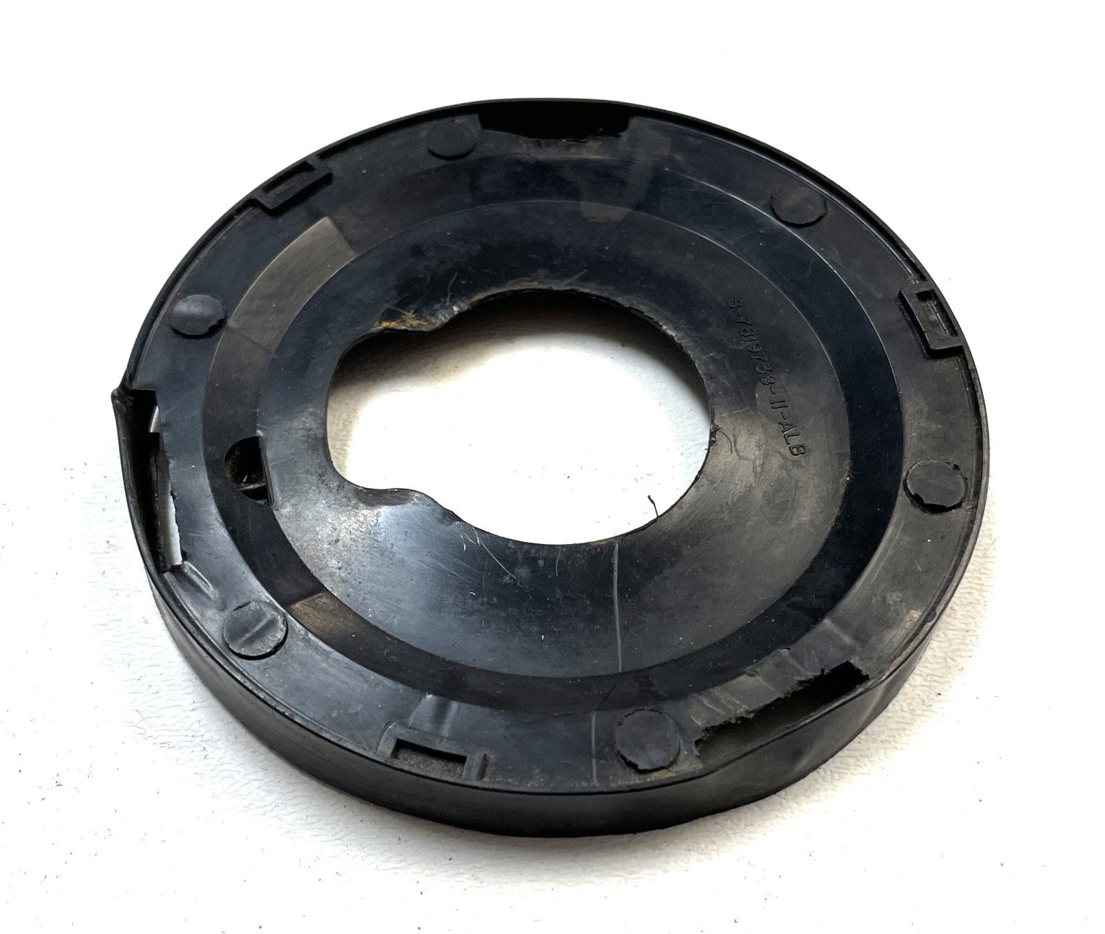 Jeep CJ steering column lock plate cover 76-95 CJ5 CJ7 CJ8 YJ Wrangler