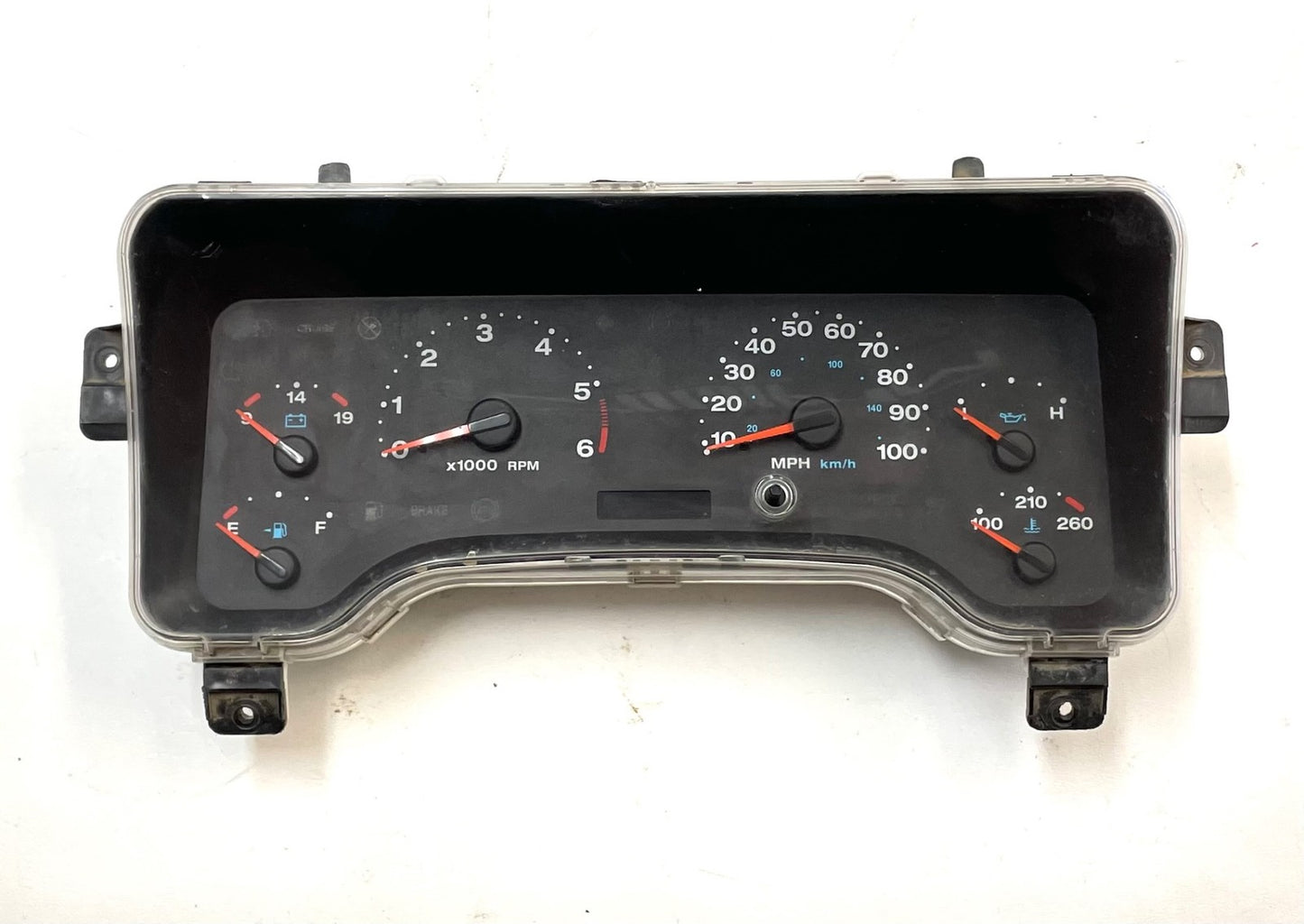 05-06 Jeep TJ Wrangler gauge cluster 56010678AE Speedometer 82k instrument