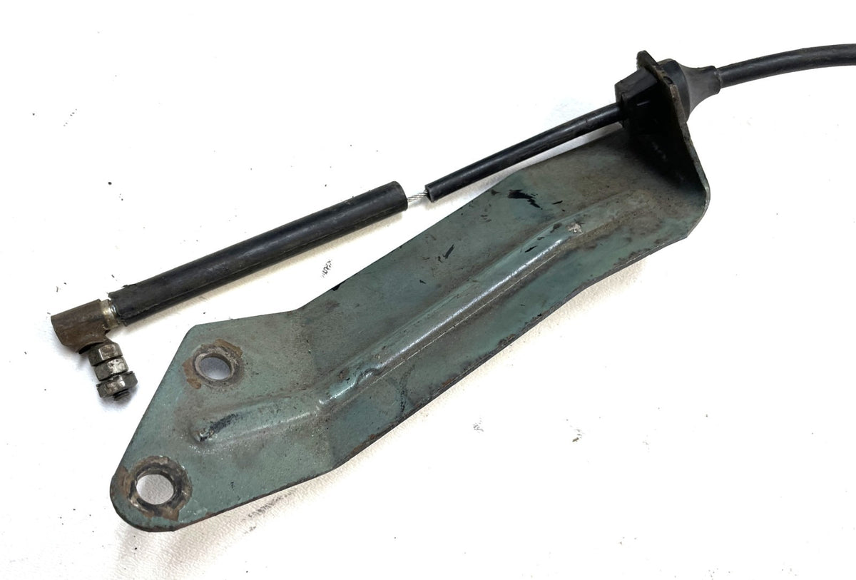 Jeep CJ 6 cylinder throttle bracket cable 1 barrel carb CJ5 CJ7 258 4.2 232