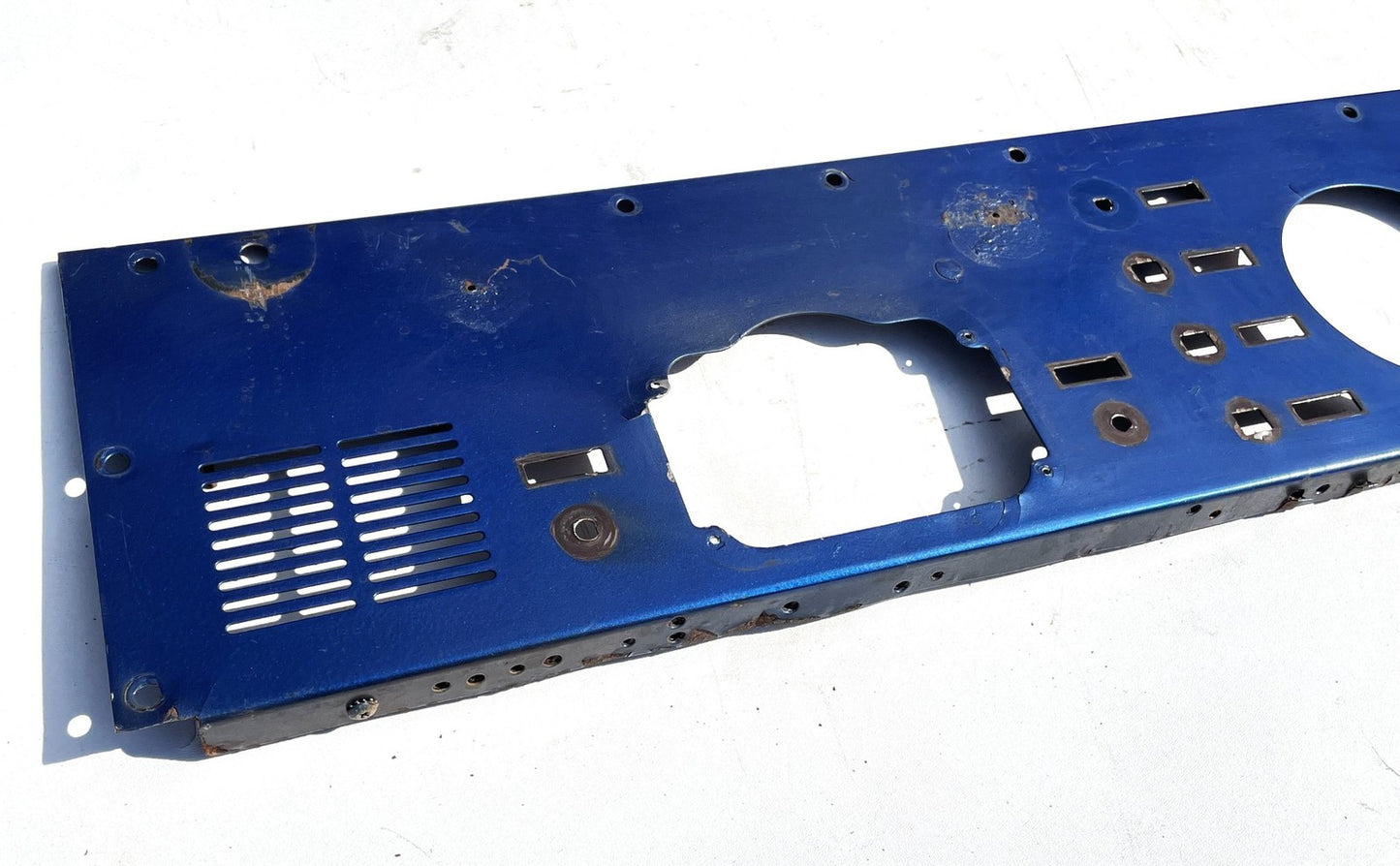 Jeep CJ gauge panel CJ5/CJ7/CJ8 AMC metal dash board gauges radio glove box