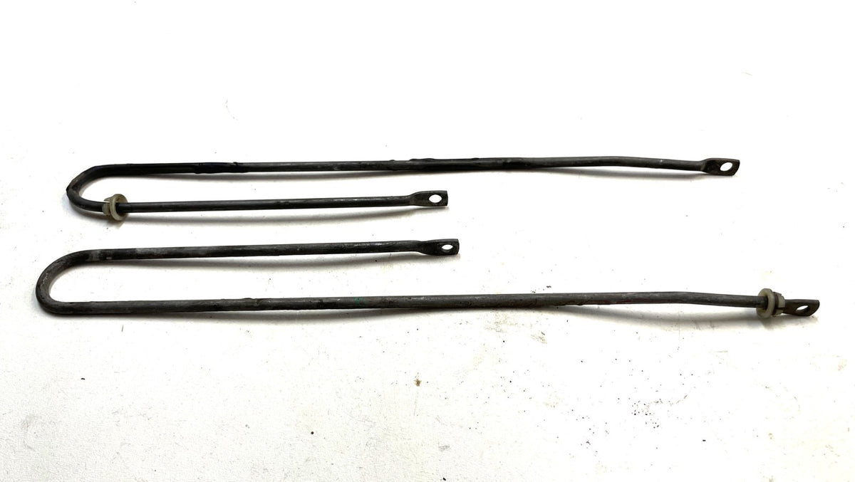 Jeep CJ YJ door linkage rods outside handle CJ7 81-91 Wrangler striker Free Ship