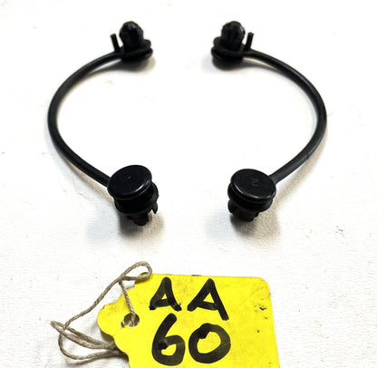 Jeep YJ Wrangler Glove Box Lid Strap Cables with Grommets (Pair) Fits 87-95
