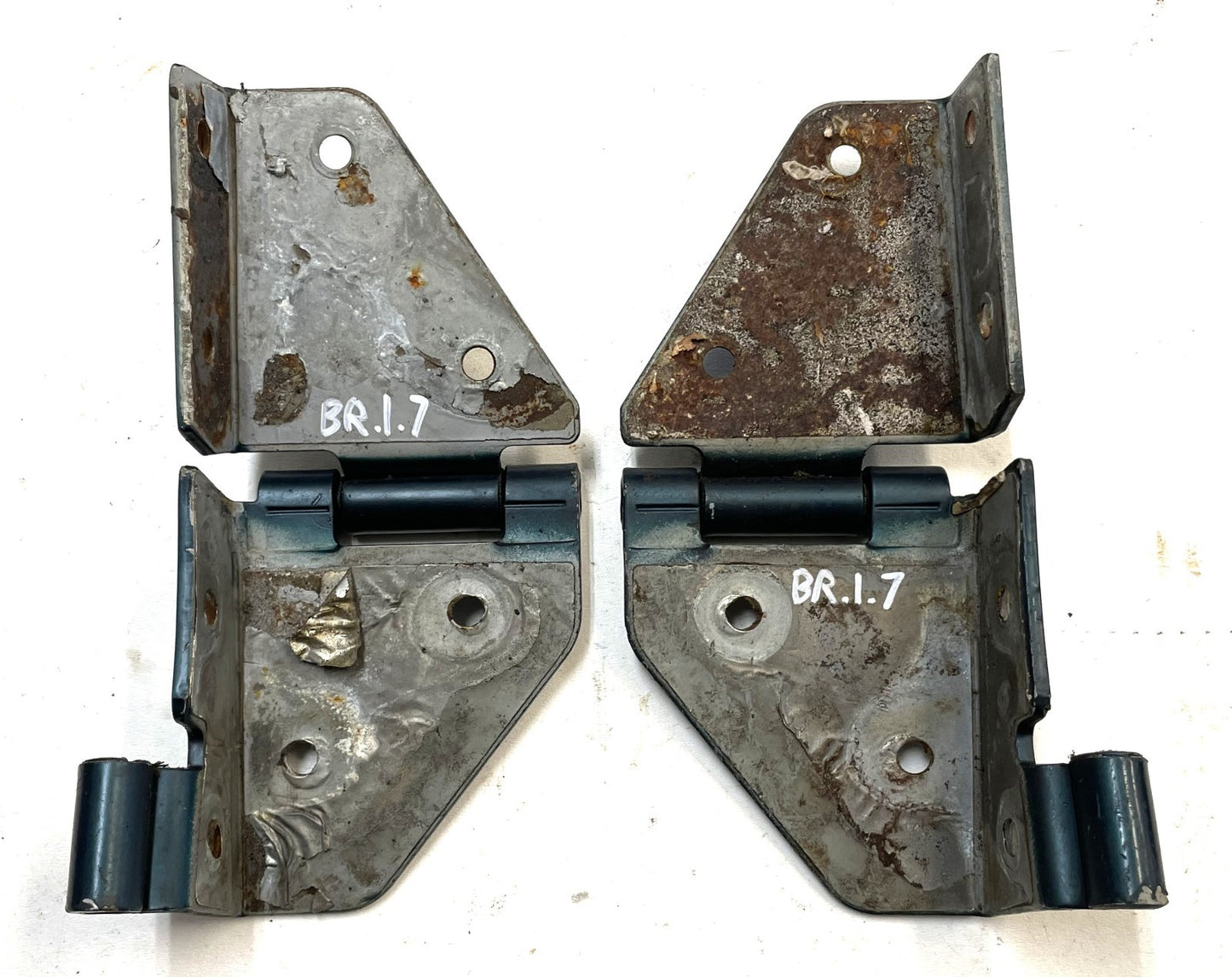 Jeep YJ Wrangler Windshield Hinges Driver Passenger Hinge 87-95 Emerald green
