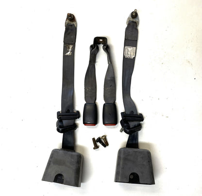 Jeep TJ rear seat belts fit 97-02 Wrangler shoulder belt female buckle back seat