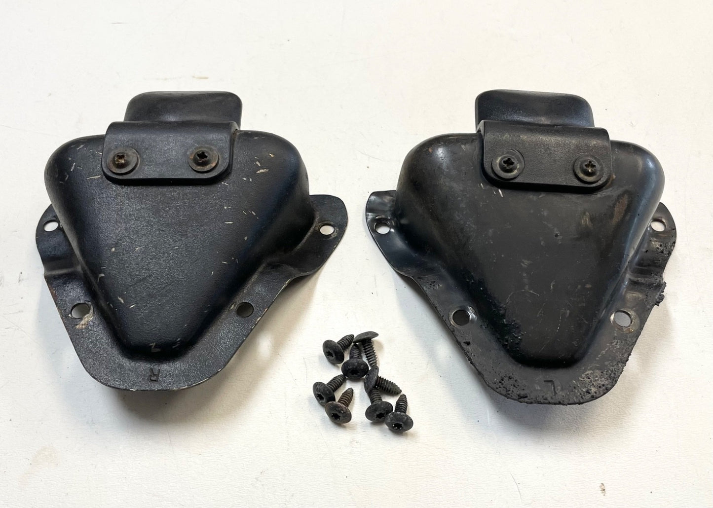 Jeep CJ7 YJ Door Strikers Striker Set Latch Pin Left Right 81-95 CJ Wrangler