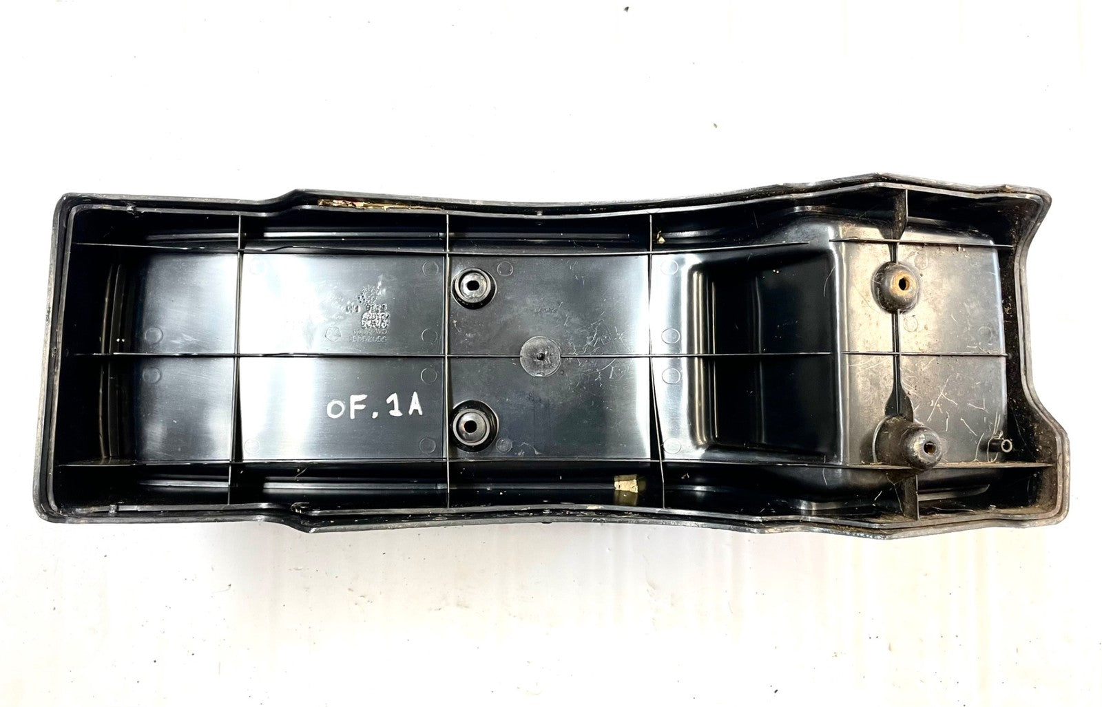 Jeep YJ Center Console factory Dark Grey Wrangler 91-95 MISSING LID