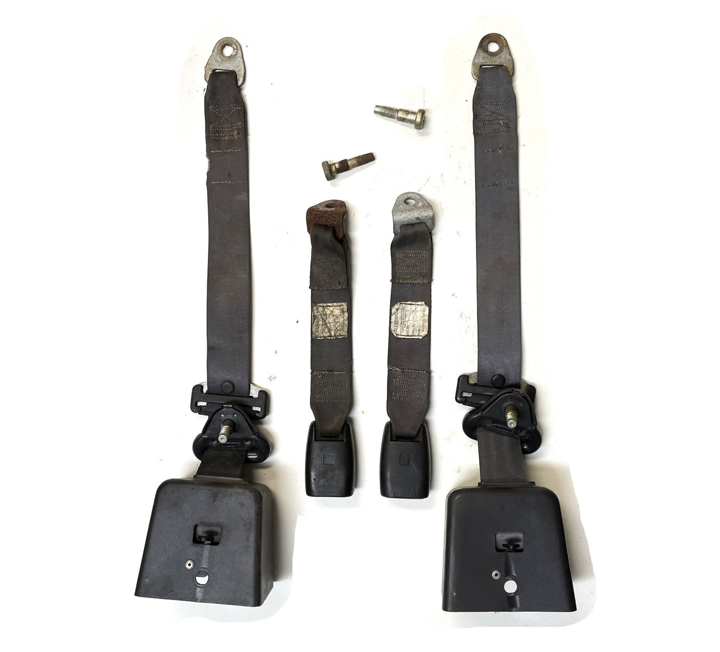 Jeep TJ Rear Seat Belts fit 97-02 Wrangler Shoulder Belt Female Buckle Back Seat