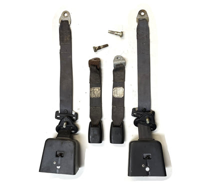 Jeep TJ Rear Seat Belts fit 97-02 Wrangler Shoulder Belt Female Buckle Back Seat