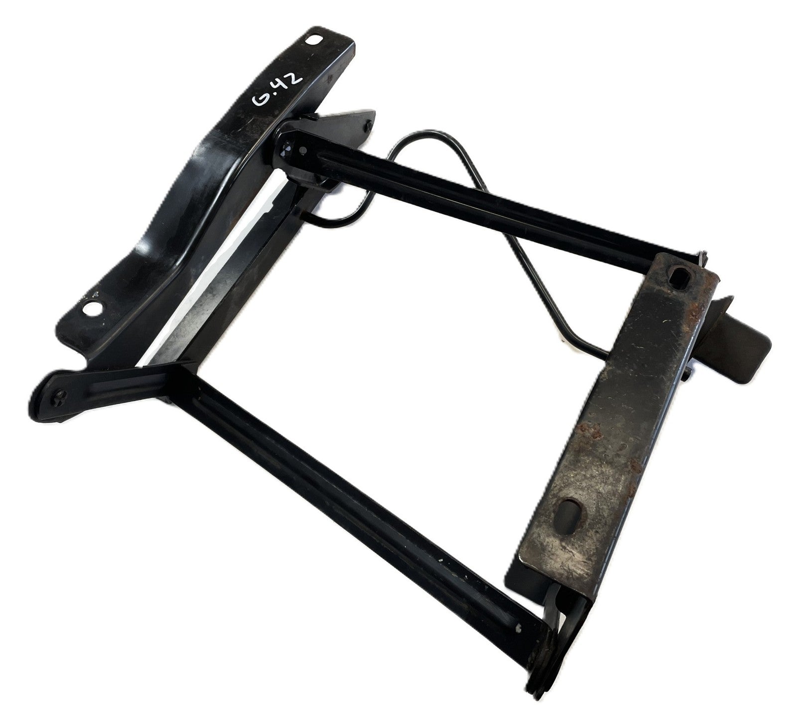 Jeep YJ right front seat bracket folding flip Wrangler 91-95 Passenger side!!