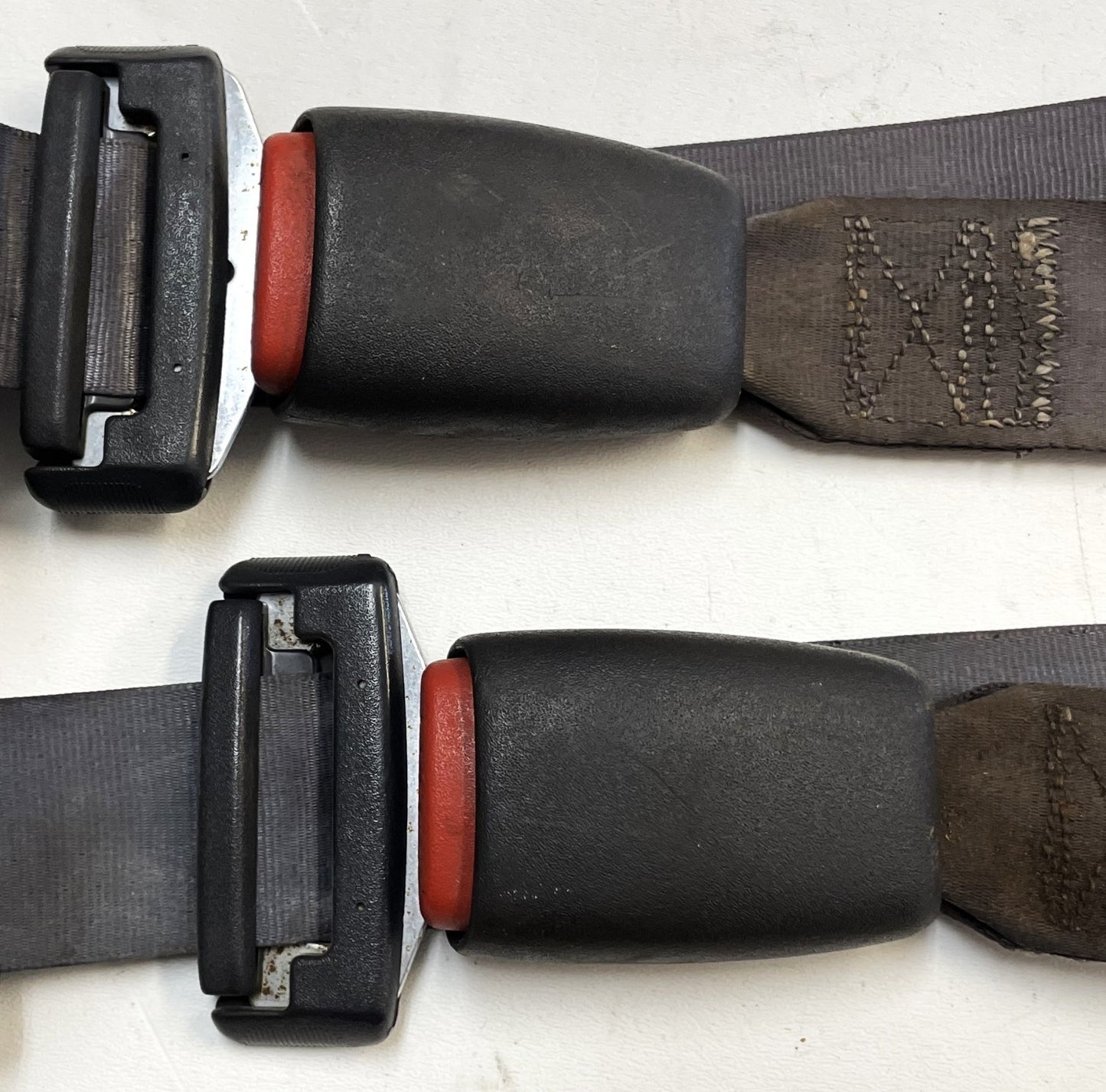 Jeep TJ rear seat belts fit 97-02 Wrangler shoulder belt female buckle back seat