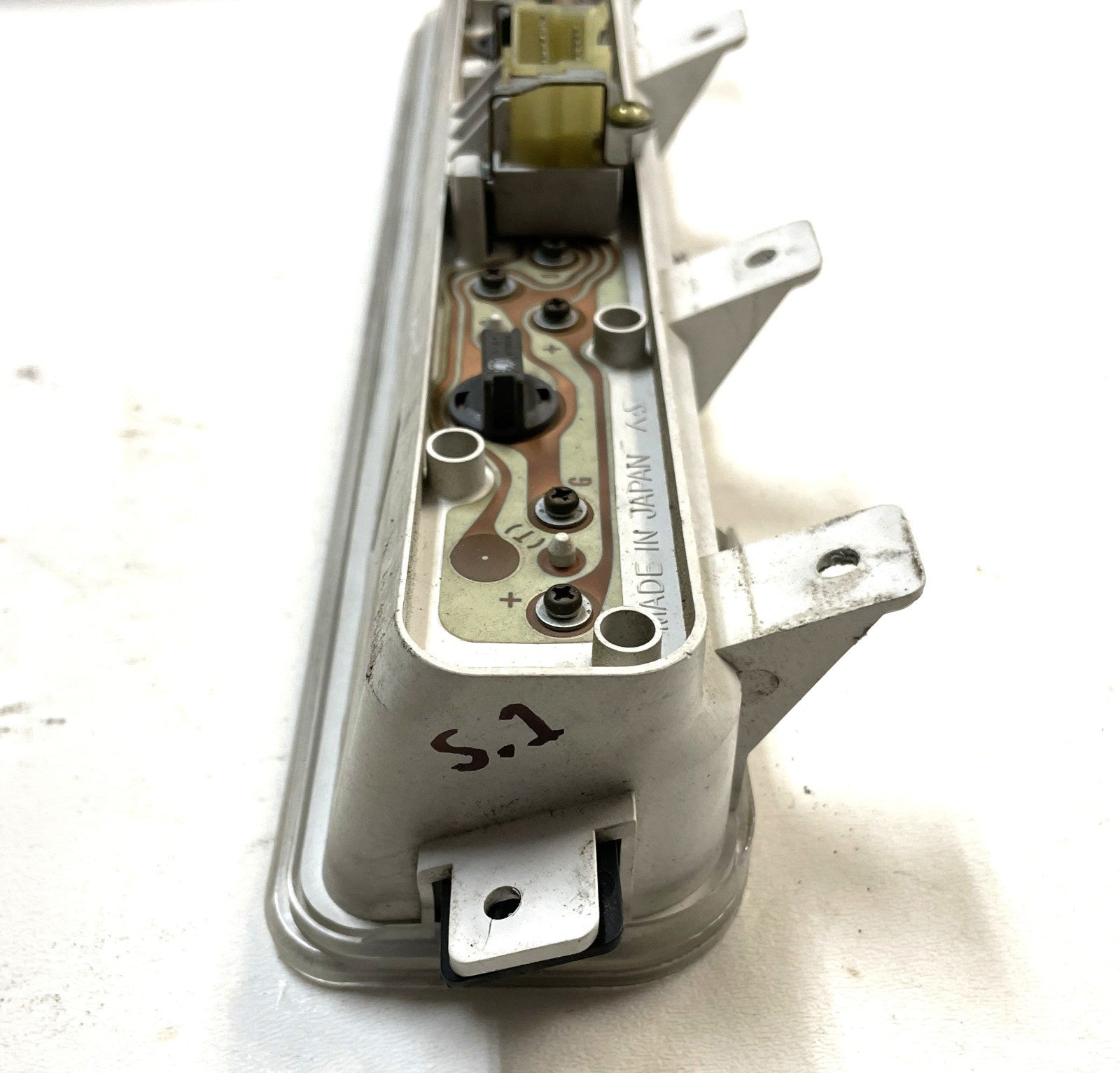 Jeep YJ Center Gauge Cluster WRANGLER 92-95 Fuel Temp Oil Pressure Volt