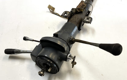 Jeep YJ Tilt Automatic Steering Column grey trim 87-95 Wrangler BOLT IN READY