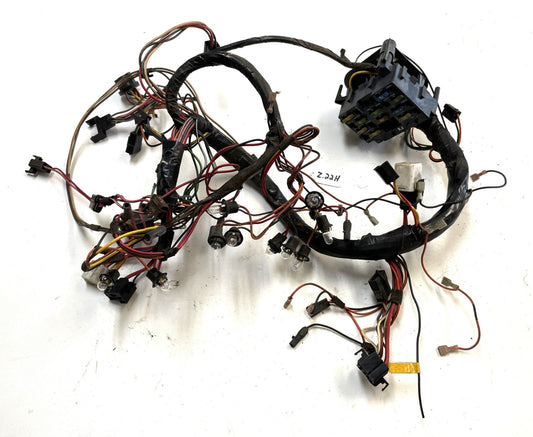 83-86 Jeep CJ Dash Wire Harness CJ5 CJ7 Gauge Wiring Panel Fuse Block FREE SHIP!