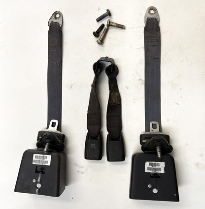 Jeep TJ rear seat belts fit 97-02 Wrangler shoulder belt female buckle back seat