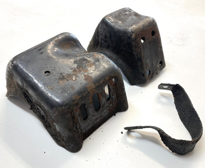 Jeep CJ 6 cylinder motor mounts 4.2  CJ5 CJ7 CJ8 AMC frame side mount 258 232 !