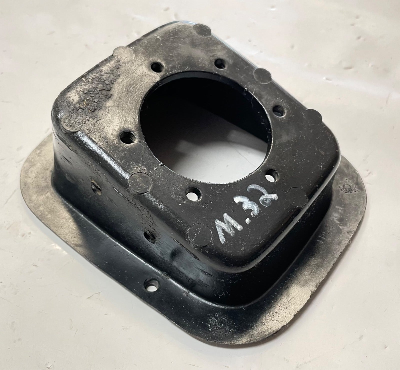 Jeep gas filler trim CJ5 CJ7 CJ8 YJ Wrangler 78-95 AMC UNLEADED FUEL ONLY