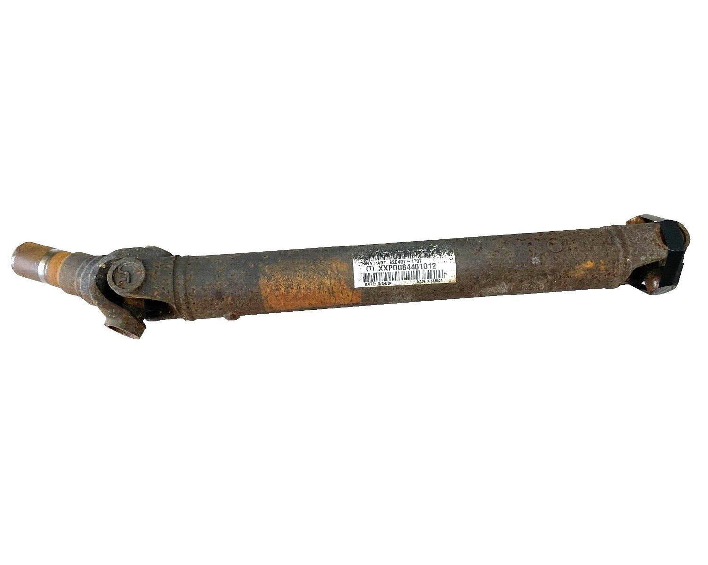JEEP TJ WRANGLER REAR DRIVESHAFT 20 3/4" 920407-1707 drive shaft 6 speed manual