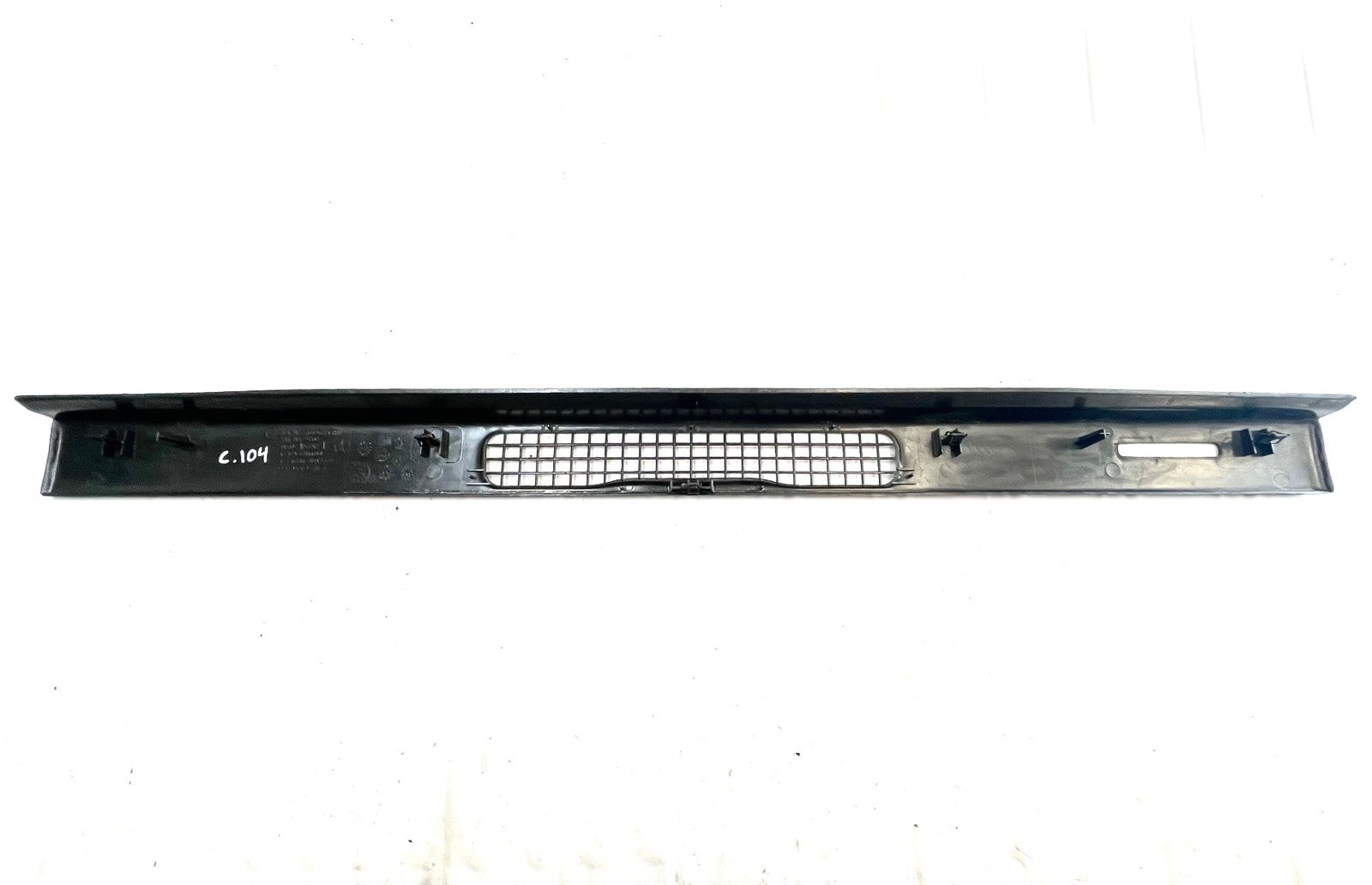 Jeep TJ Wrangler Dash Trim Top Cover Defrost Vent Agate Dark Grey Bezel FACTORY!