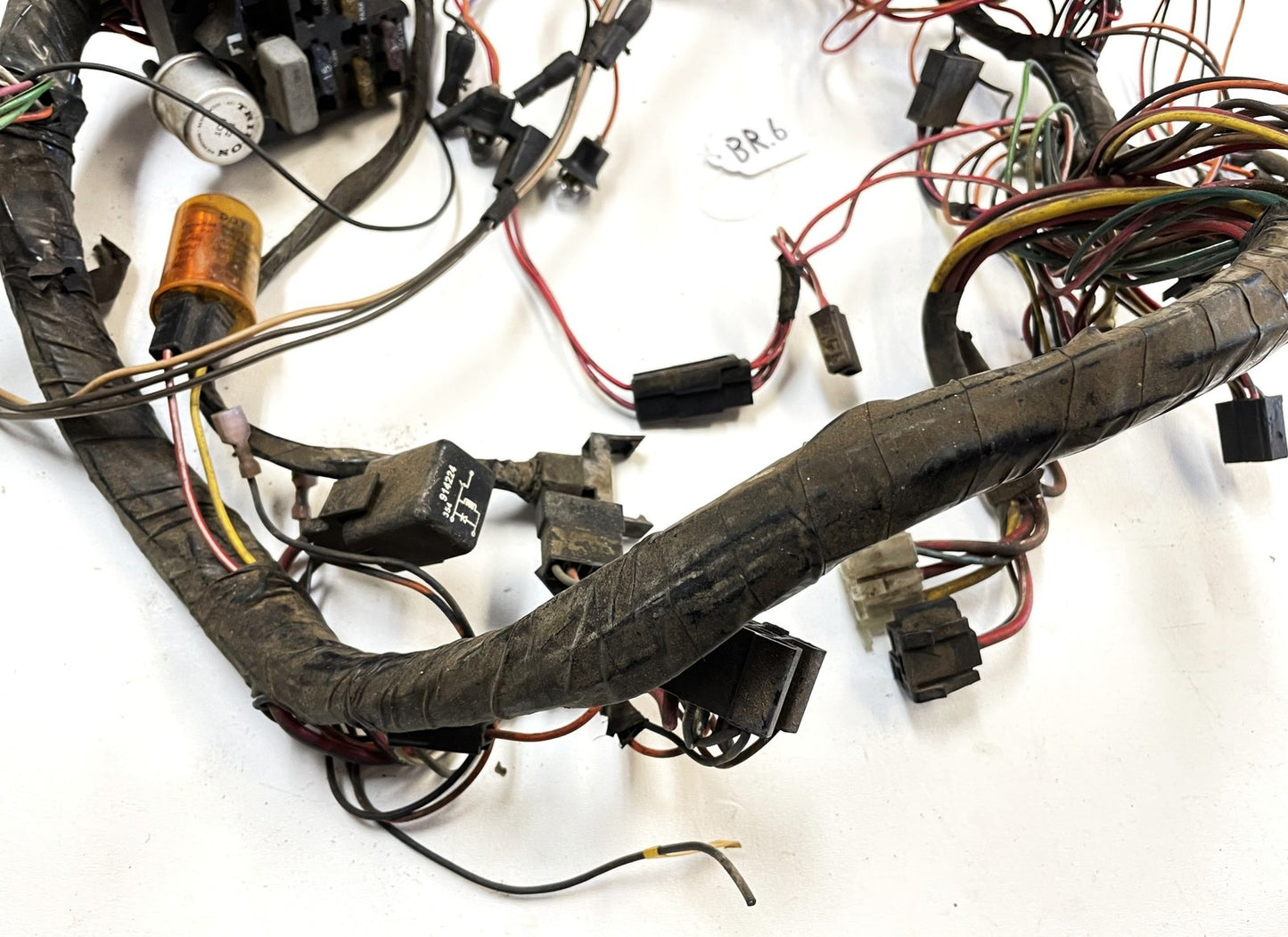 83-86 Jeep CJ Dash Wire Harness CJ5 CJ7 Wiring Under Gauge Panel Fuse Block