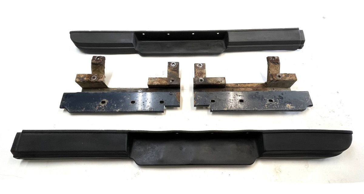 Jeep YJ Side Steps Flares 87-95 Wrangler Running Board Step Factory Flare Black