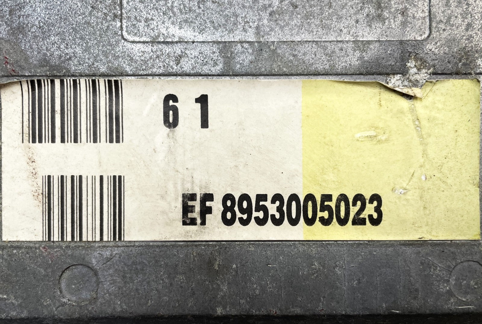 Jeep YJ 2.5 Four Cylinder Computer ECM TBI Engine Renix EF8953005023 Wrangler