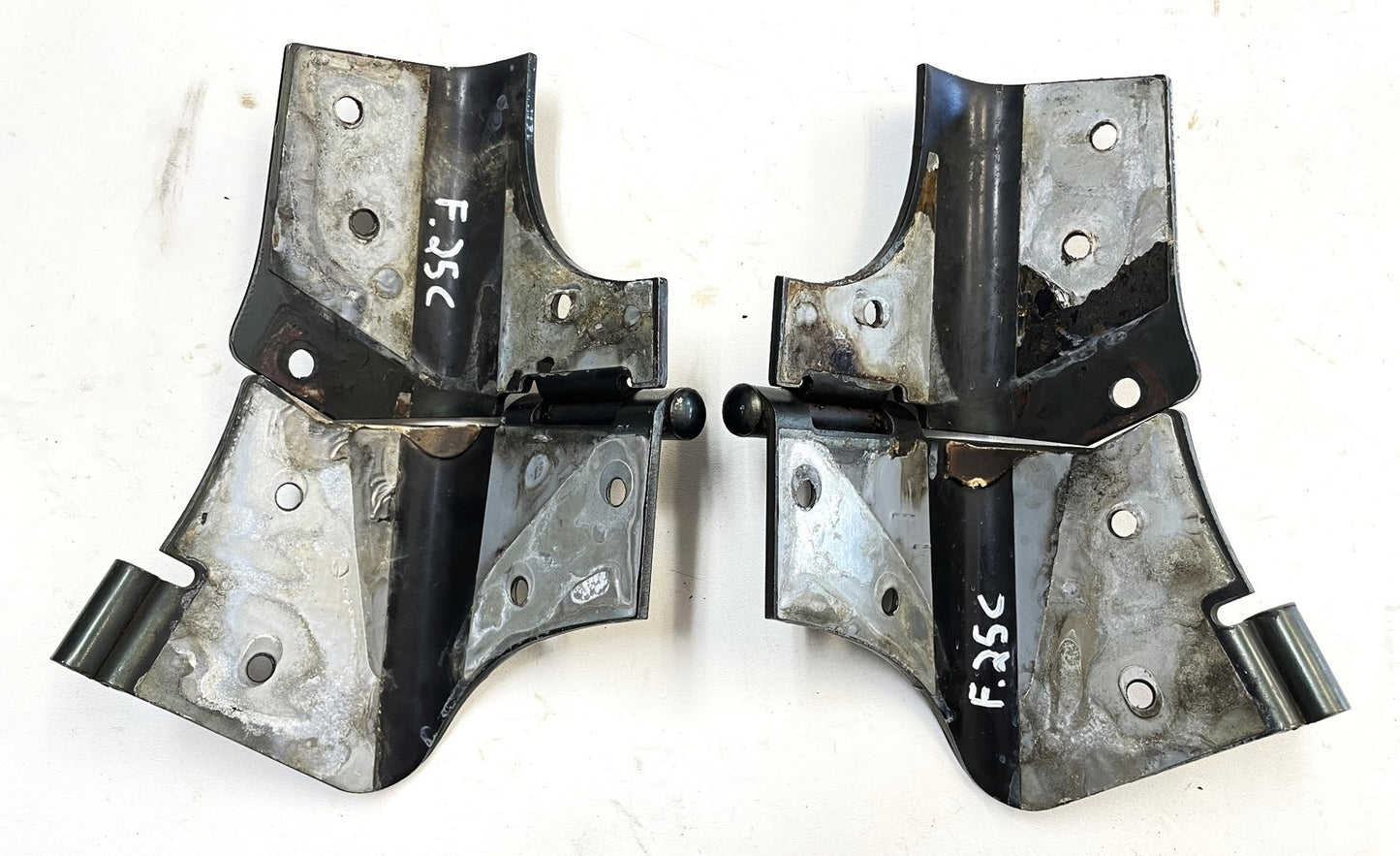 Jeep TJ Windshield Hinges 97-06 Wrangler Left Right Hinge Moss Green FREE SHIP