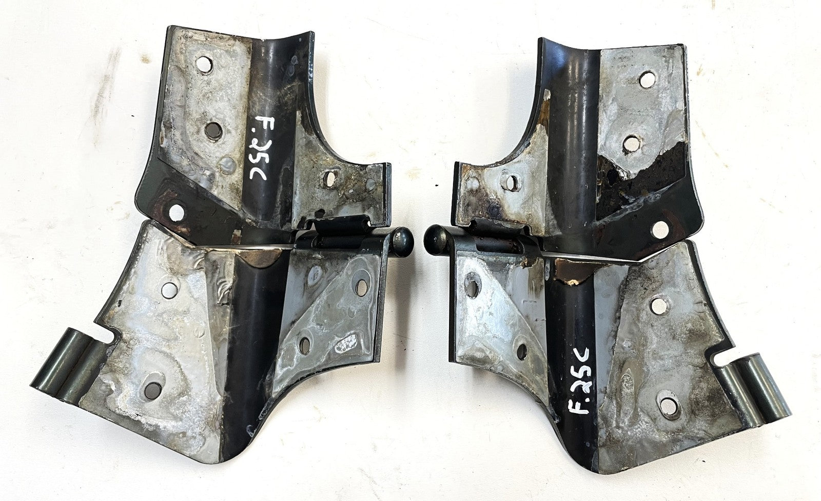 Jeep TJ Windshield Hinges 97-06 Wrangler Left Right Hinge Moss Green FREE SHIP