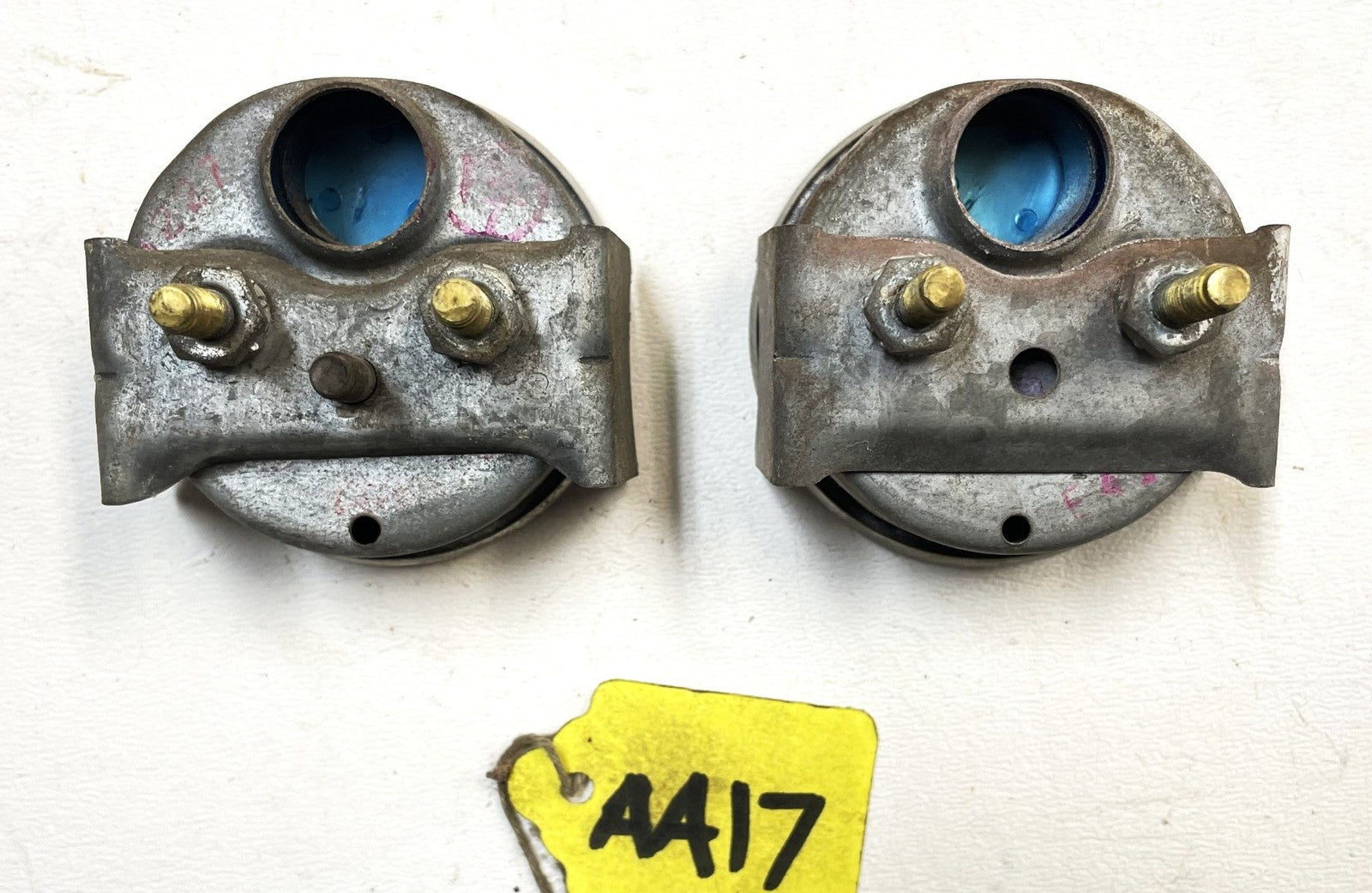Jeep CJ Oil Pressure Volts Gauge Factory Faria CJ5 CJ7 CJ8 AMC Gauges Battery !