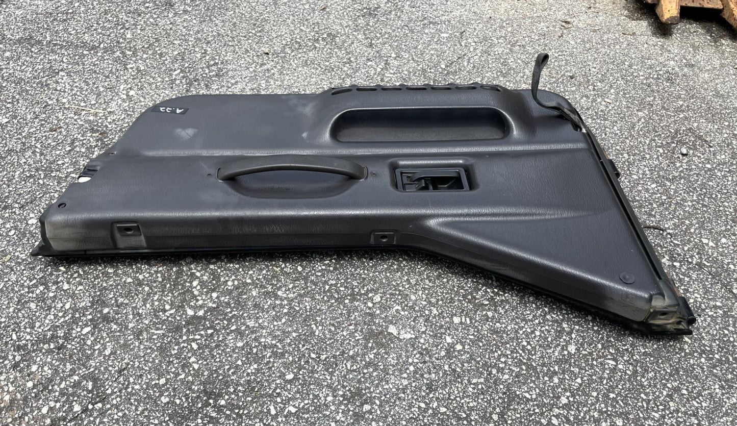 Jeep TJ Wrangler half doors black left right door fits 97-06 agate grey panels